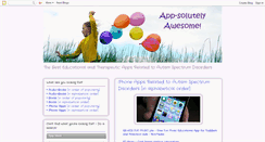 Desktop Screenshot of best-autism-apps.com