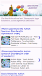 Mobile Screenshot of best-autism-apps.com